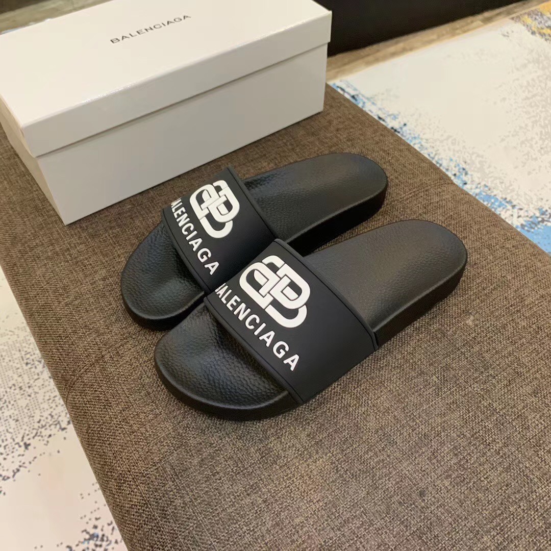 Balenciaga Bb Slide Sandal - PerfectKickZ