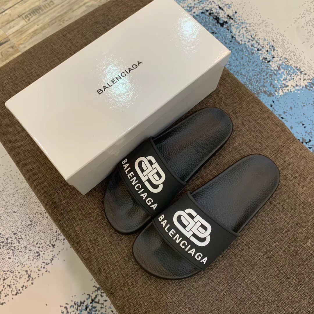 Balenciaga Bb Slide Sandal - PerfectKickZ