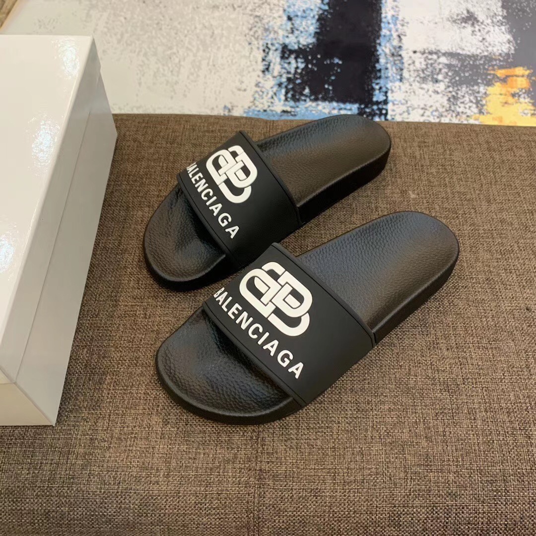 Balenciaga Bb Slide Sandal - PerfectKickZ