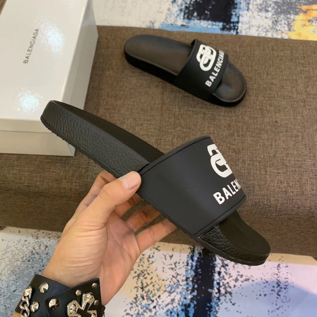 Balenciaga Bb Slide Sandal - PerfectKickZ