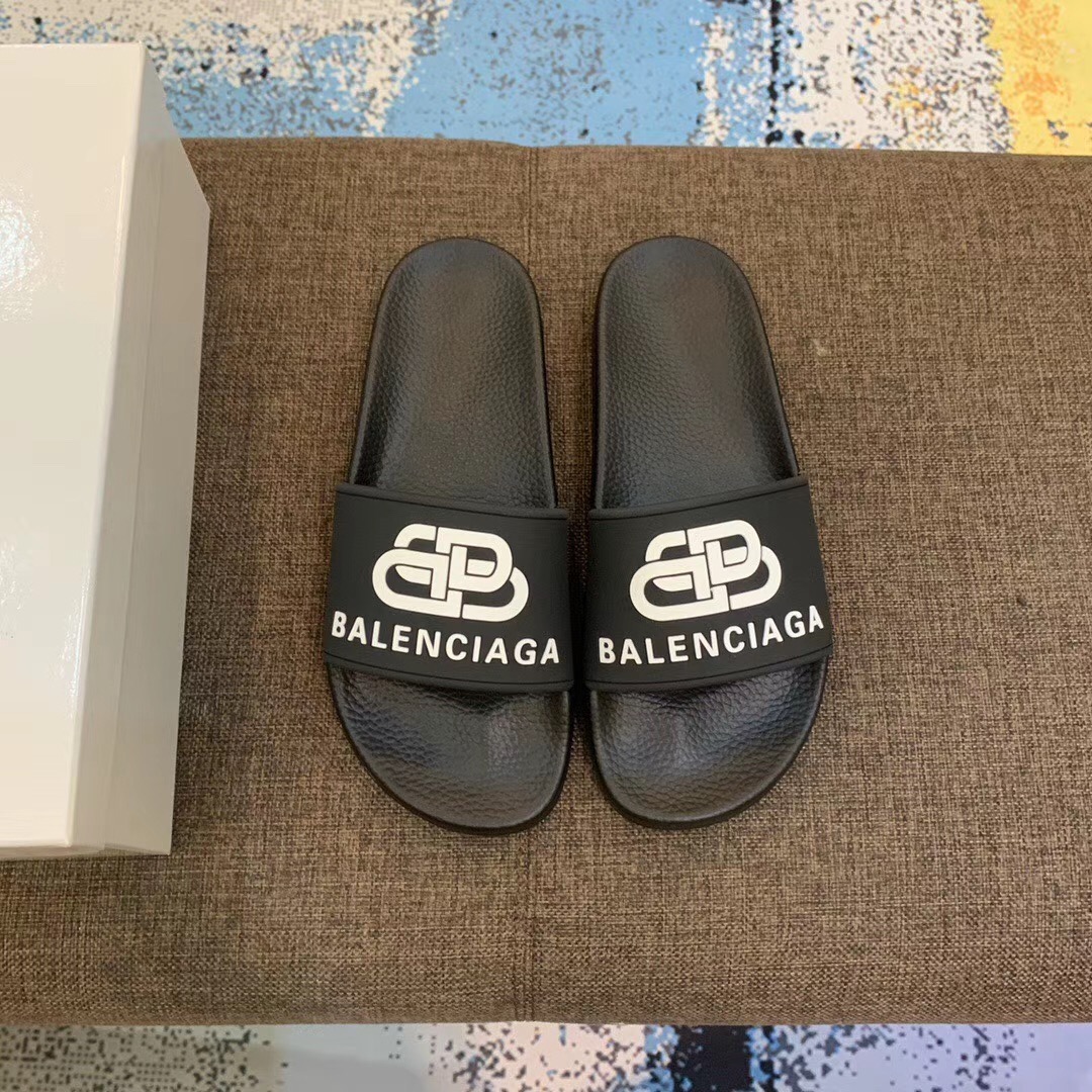 Balenciaga Bb Slide Sandal - PerfectKickZ