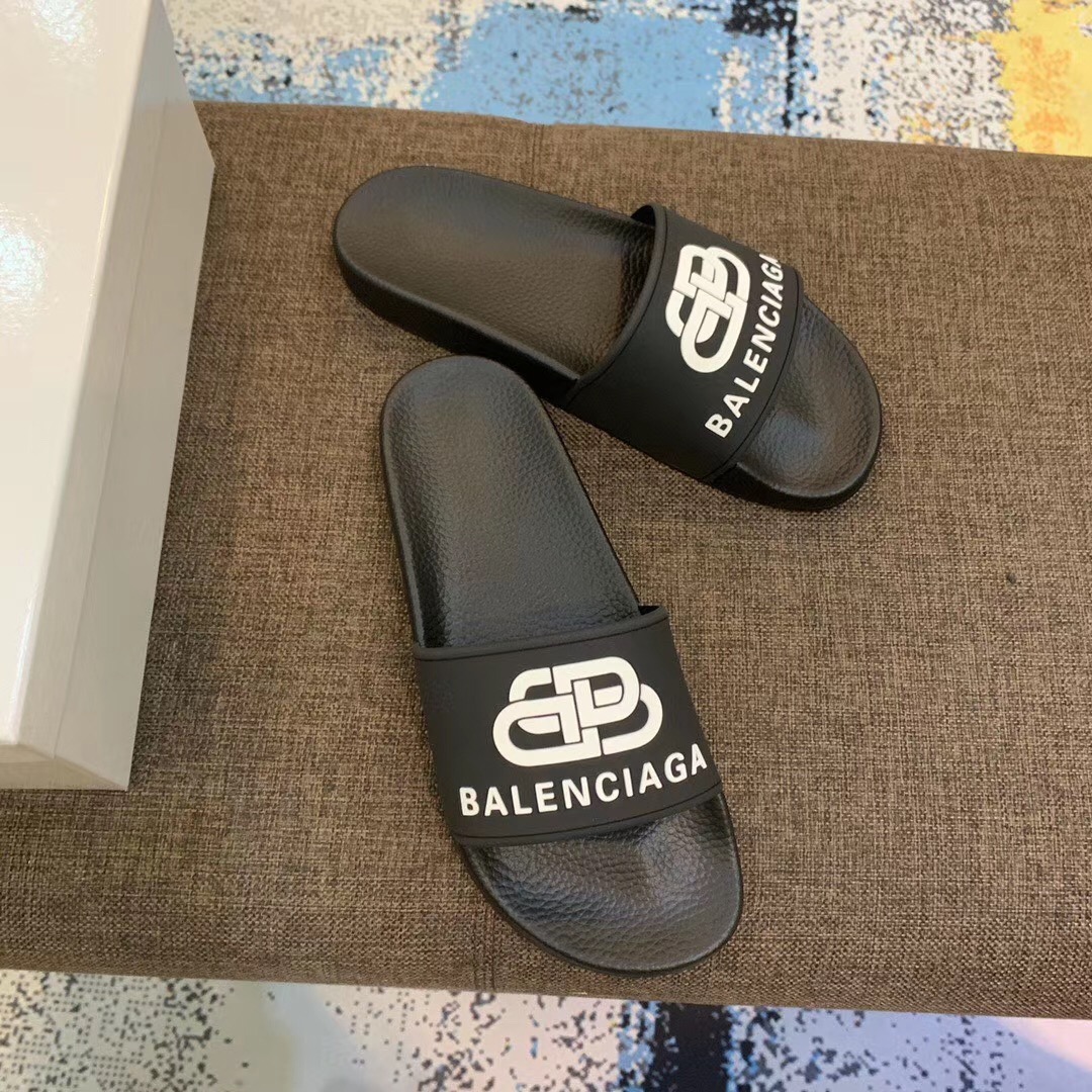 Balenciaga Bb Slide Sandal - PerfectKickZ