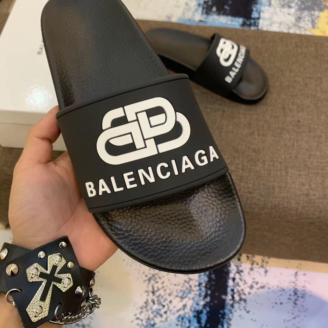 Balenciaga Bb Slide Sandal - PerfectKickZ