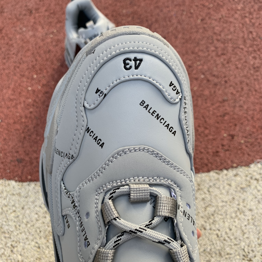 Balenciaga Allover Logo Triple S Sneaker - PerfectKickZ