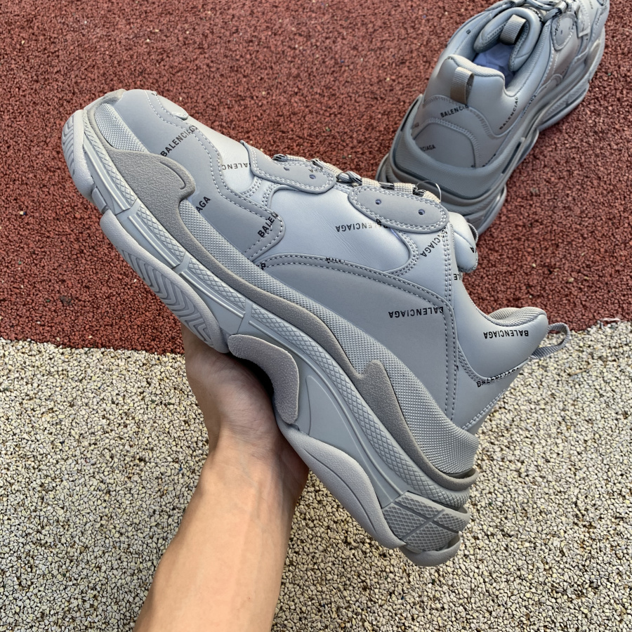 Balenciaga Allover Logo Triple S Sneaker - PerfectKickZ