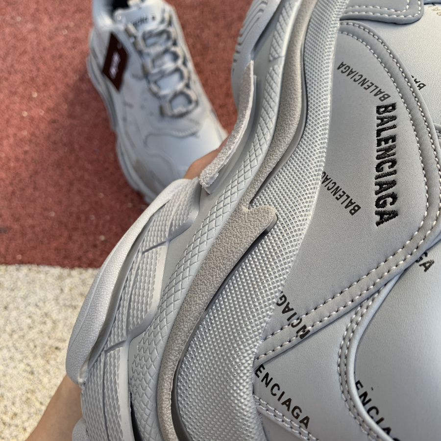 Balenciaga Allover Logo Triple S Sneaker - PerfectKickZ