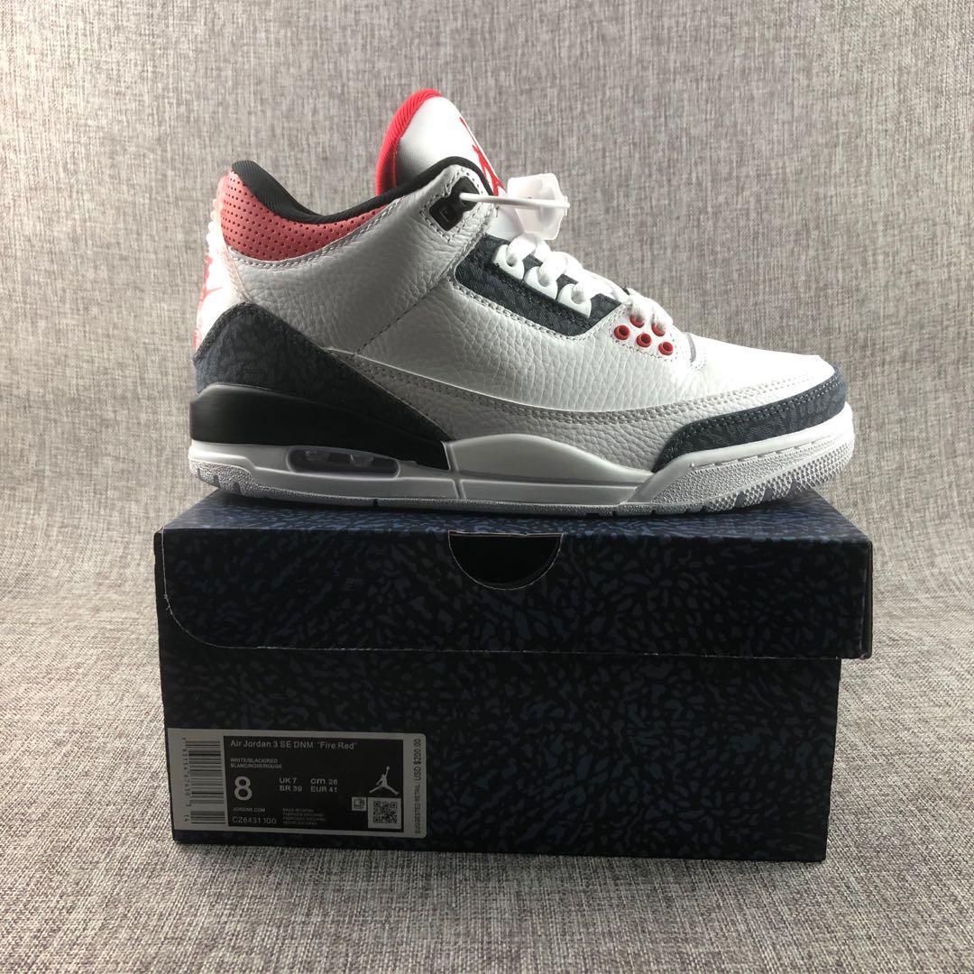 Jordan AJ3 Retro Fire Red - PerfectKickZ
