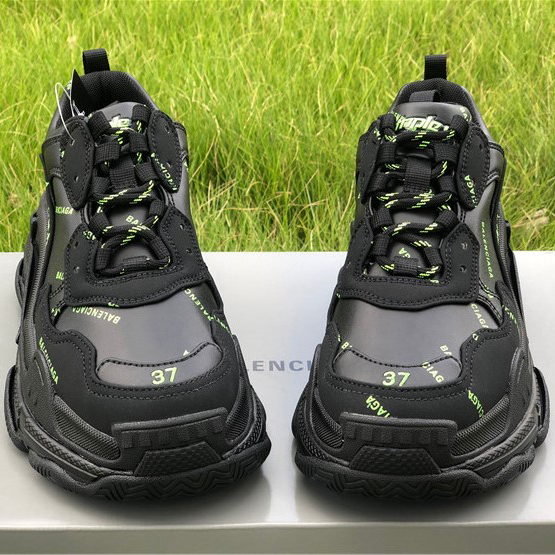 Balenciaga Allover Logo Triple S Sneaker - PerfectKickZ