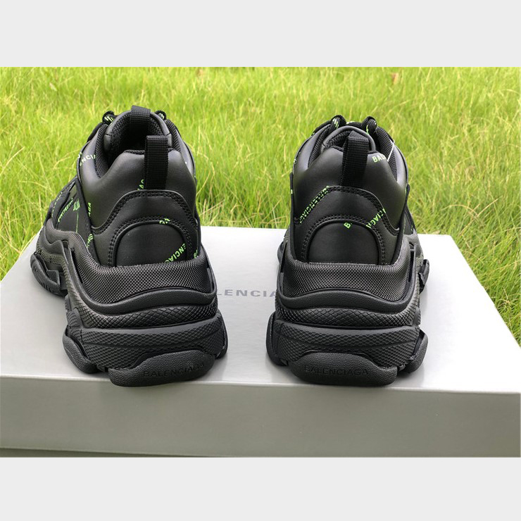 Balenciaga Allover Logo Triple S Sneaker - PerfectKickZ