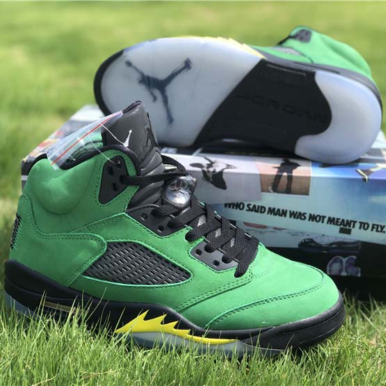 Jordan Air 5 SE "Oregon Ducks" CK6631-307 - PerfectKickZ