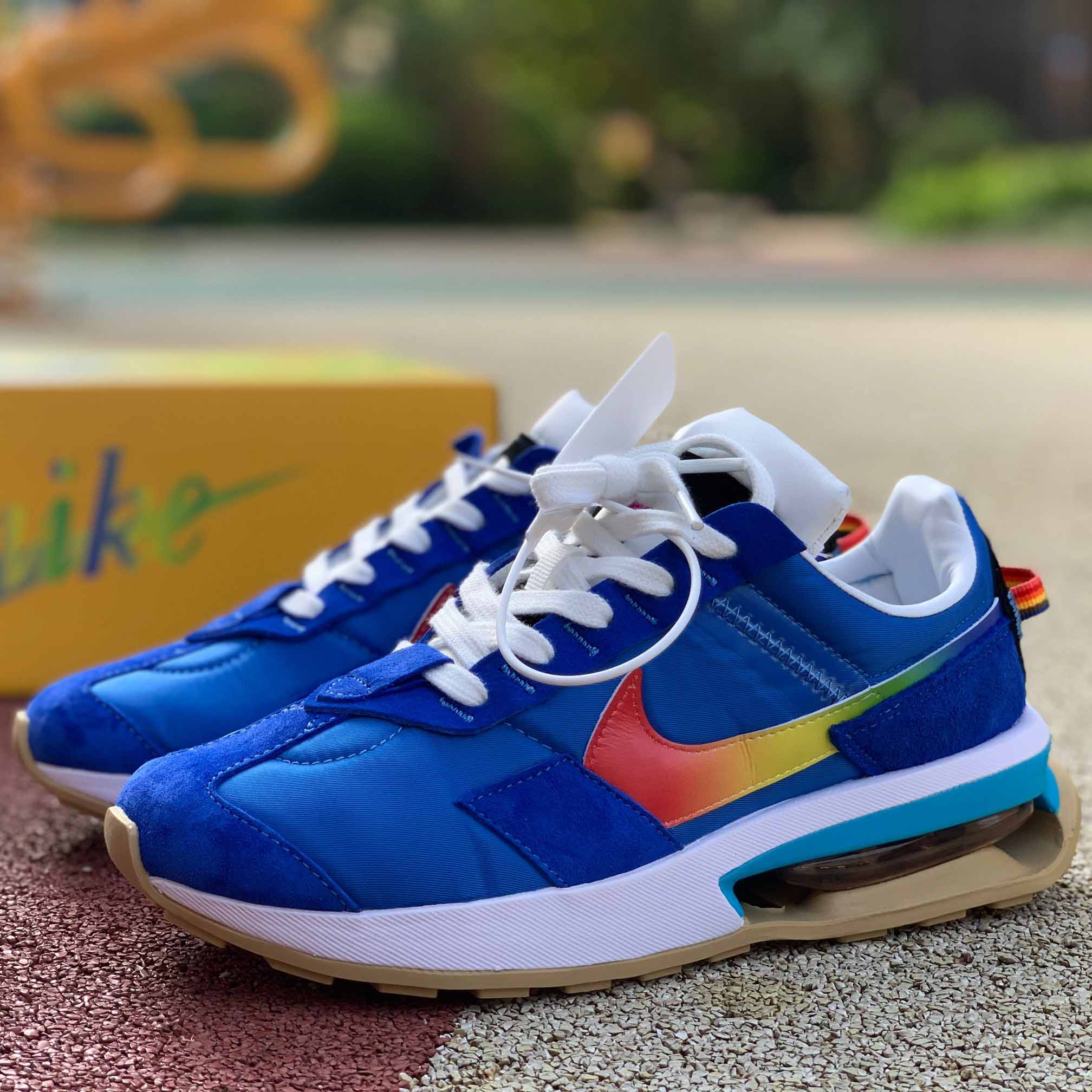 Nike Air Max 270 Pre-Day Blue Multi - PerfectKickZ