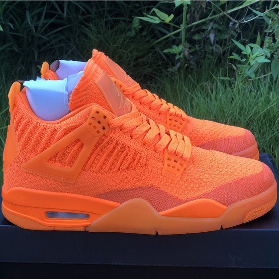 Jordan 4 Retro Flyknit Orange - 