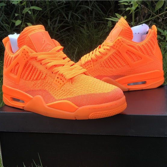 Jordan 4 Retro Flyknit Orange - 