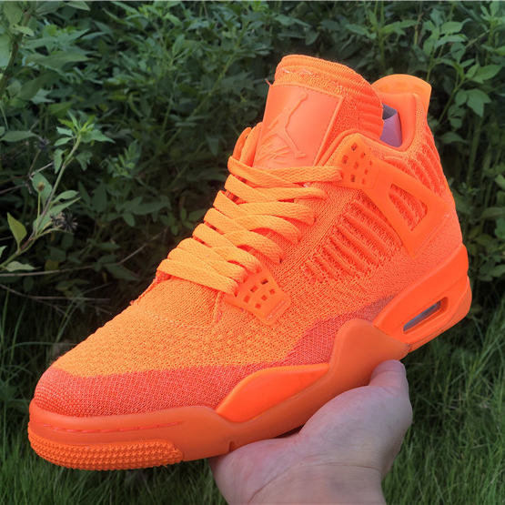 Jordan 4 Retro Flyknit Orange - 