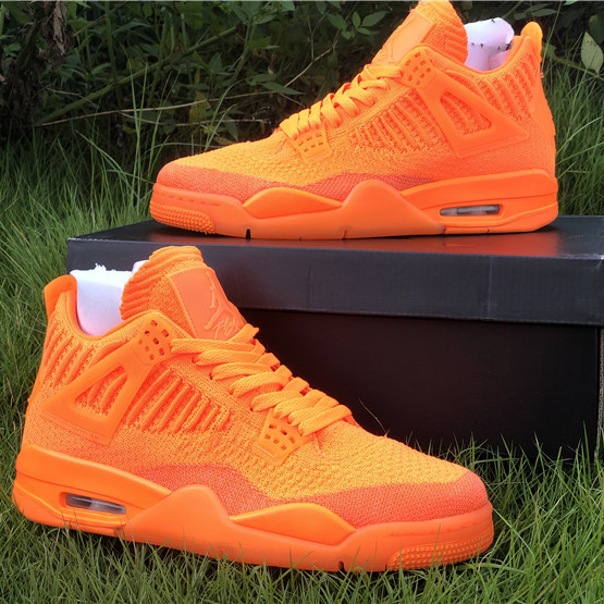 Jordan 4 Retro Flyknit Orange - PerfectKickZ