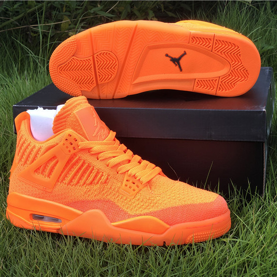 Jordan 4 Retro Flyknit Orange - 