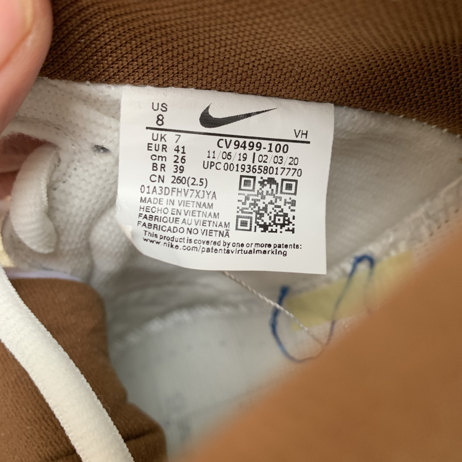 Nike SB Dunk High Sail Team Crimson CV9499-100 - 