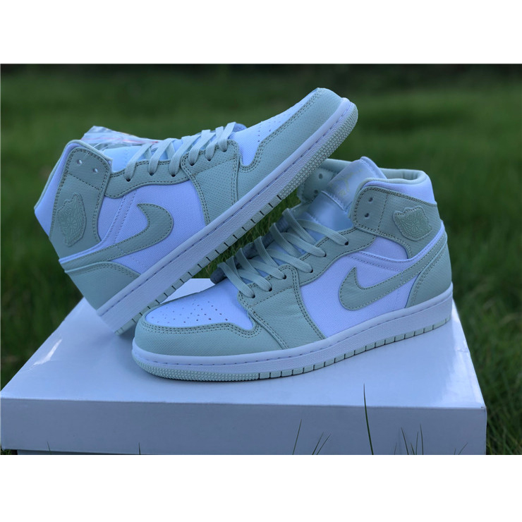 Jordan AJ1 Mid WMNS Spruce Aura CV5280-103 - PerfectKickZ