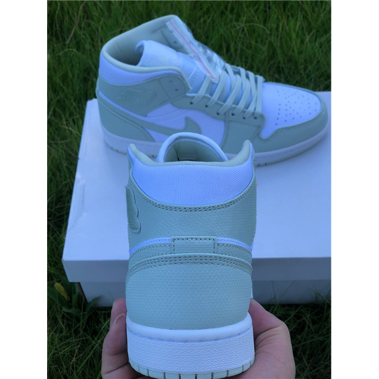 Jordan AJ1 Mid WMNS Spruce Aura CV5280-103 - PerfectKickZ