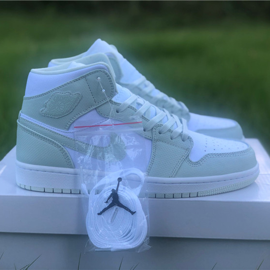Jordan AJ1 Mid WMNS Spruce Aura CV5280-103 - PerfectKickZ