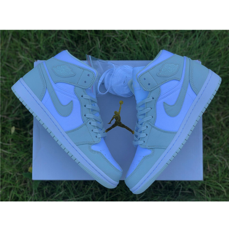 Jordan AJ1 Mid WMNS Spruce Aura CV5280-103 - PerfectKickZ