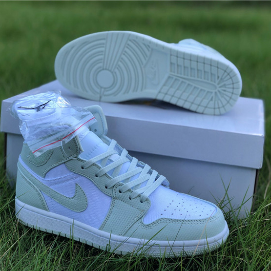 Jordan AJ1 Mid WMNS Spruce Aura CV5280-103 - PerfectKickZ
