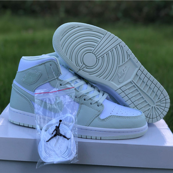 Jordan AJ1 Mid WMNS Spruce Aura CV5280-103 - PerfectKickZ