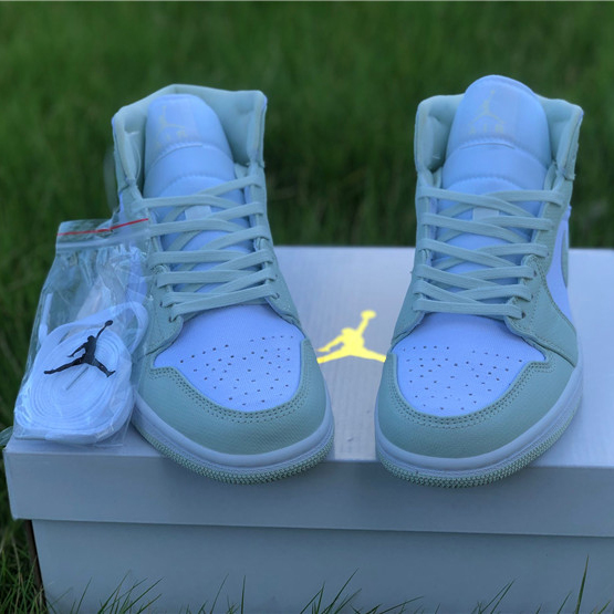 Jordan AJ1 Mid WMNS Spruce Aura CV5280-103 - PerfectKickZ