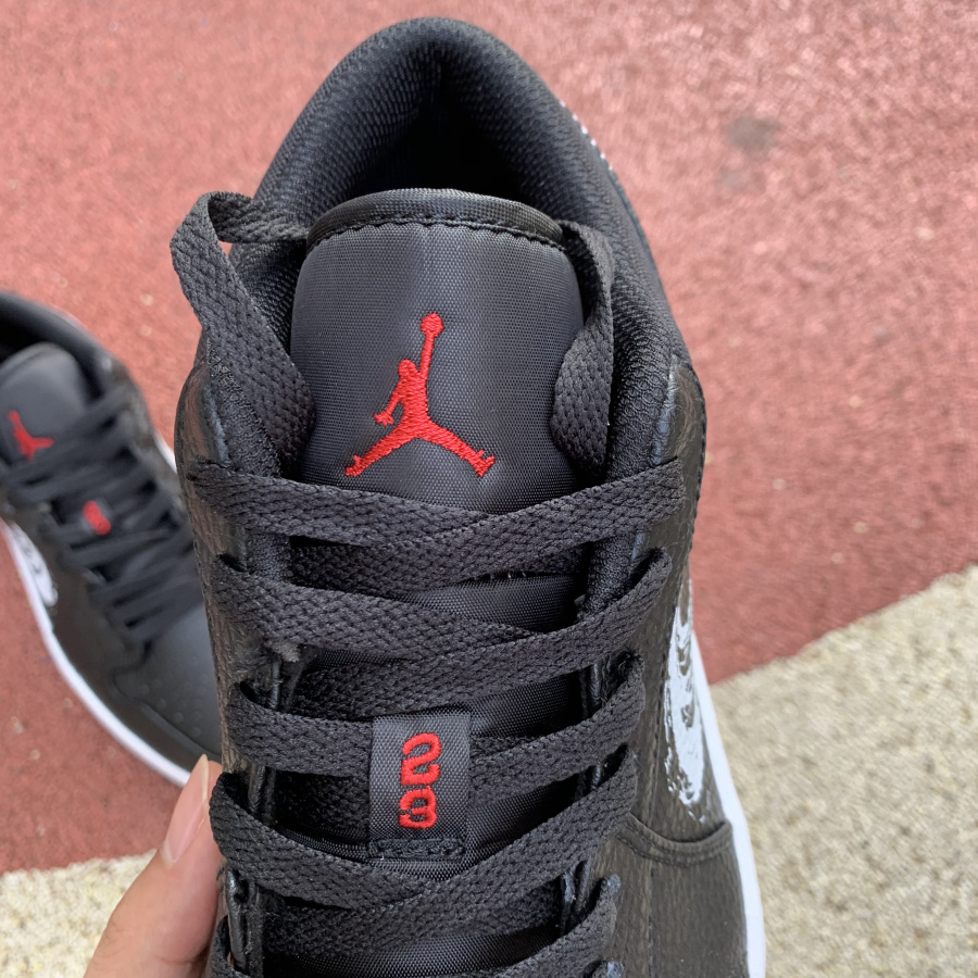 Jordan AJ1 Low Brushstroke DA4659-001 - PerfectKickZ