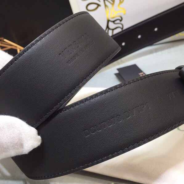 Versace Medusa Head Leather Belt - PerfectKickZ