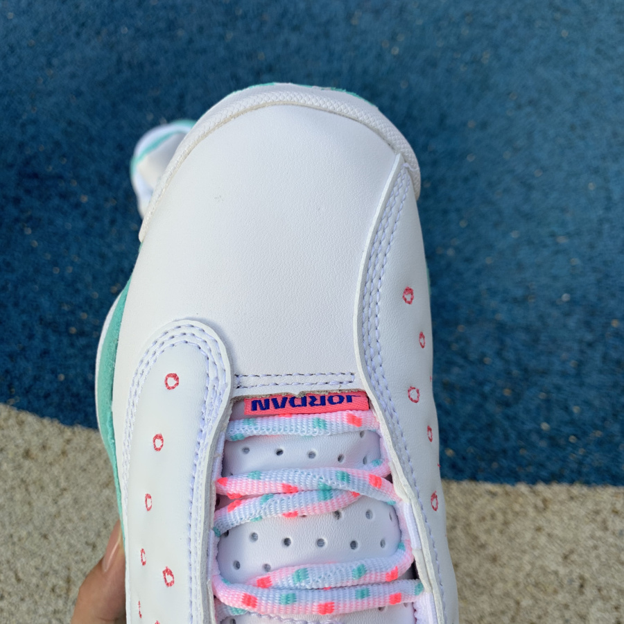 Jordan AJ13 Aurora Green 439358-100 - PerfectKickZ