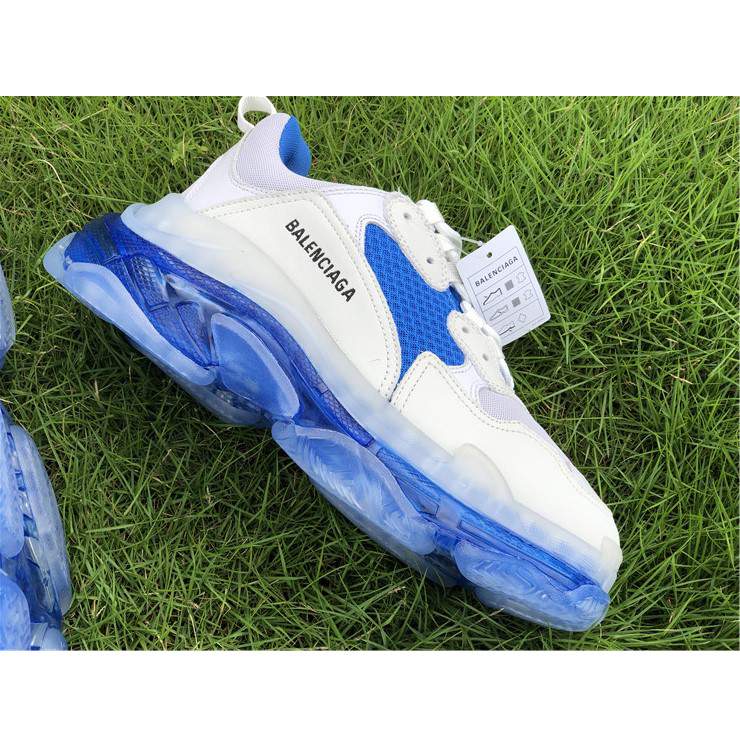 Balenciaga Sneaker Tess.Gomma White Blue - PerfectKickZ
