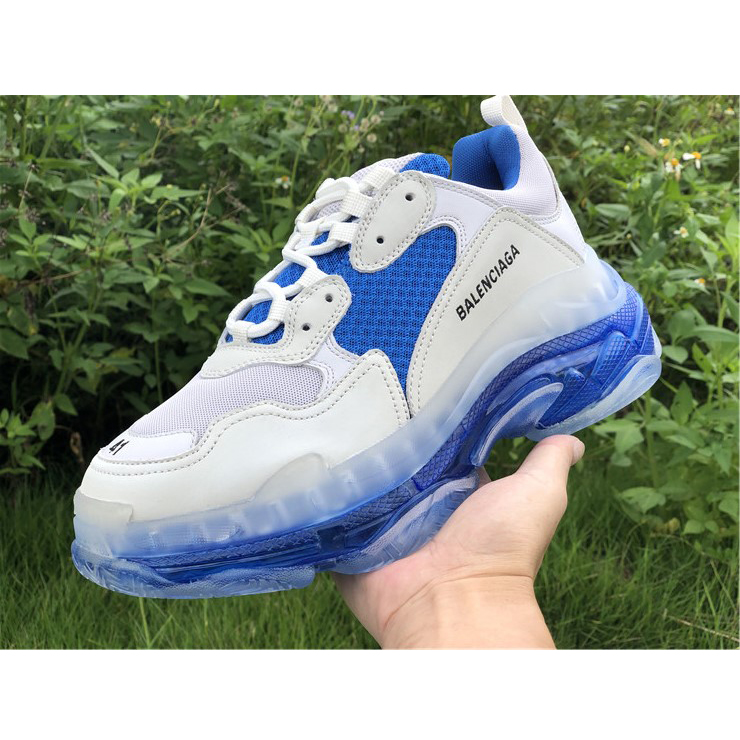 Balenciaga Sneaker Tess.Gomma White Blue - PerfectKickZ