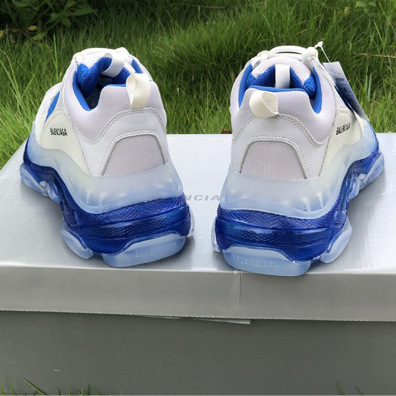 Balenciaga Sneaker Tess.Gomma White Blue - PerfectKickZ