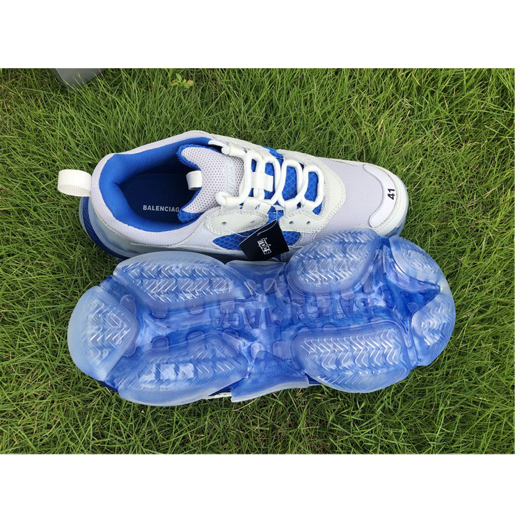 Balenciaga Sneaker Tess.Gomma White Blue - PerfectKickZ
