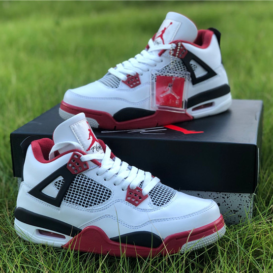 Jordan AJ4 Retro "Fire Red" 308497 110 - PerfectKickZ