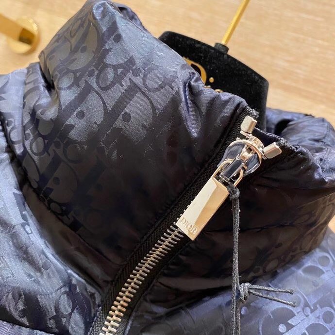 Dior Oblique Print Down Puffer Jacket - PerfectKickZ