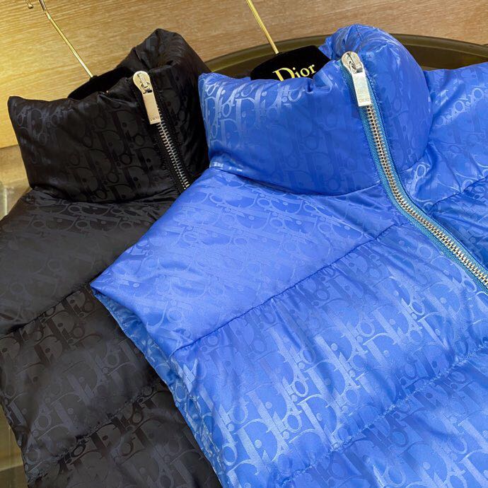 Dior Oblique Sleeveless Down Jacket - PerfectKickZ