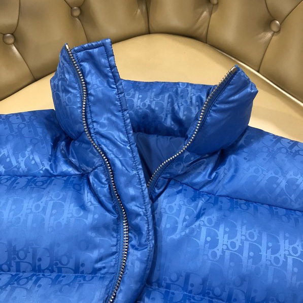 Dior Oblique Print Down Puffer Jacket - PerfectKickZ