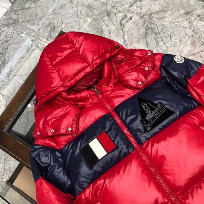 Moncler Logo Patch Padded Jacket - PerfectKickZ