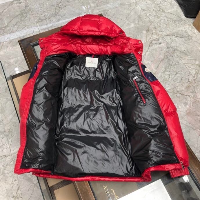 Moncler Logo Patch Padded Jacket - PerfectKickZ