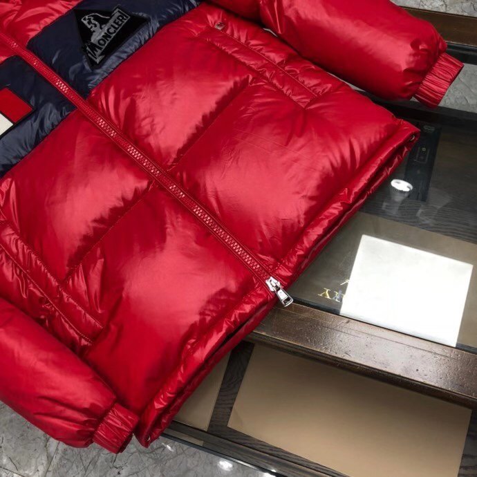 Moncler Logo Patch Padded Jacket - PerfectKickZ