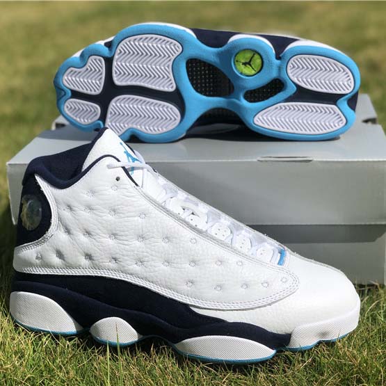 Jordan Air 13 Dark Powder Blue 414571-144 - PerfectKickZ