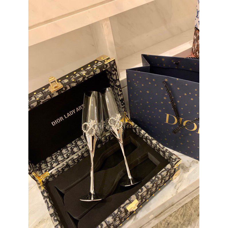 Dior Red Wine Glass - PerfectKickZ