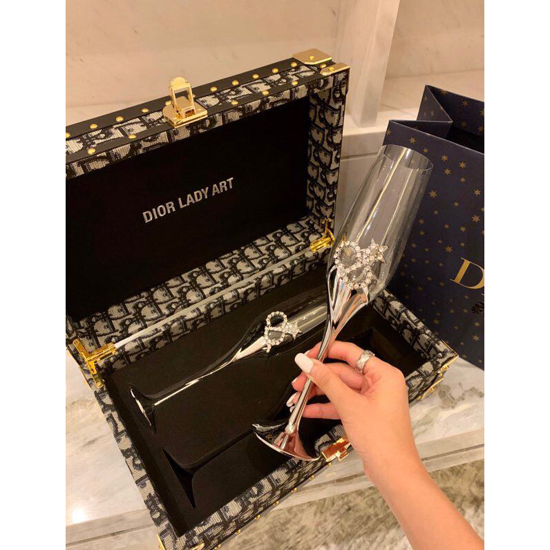 Dior Red Wine Glass - PerfectKickZ