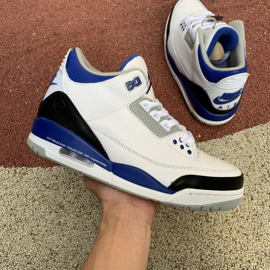 Jordan  Fragment X Air 3 White/Royal Blue-Black DA3595-040 - PerfectKickZ