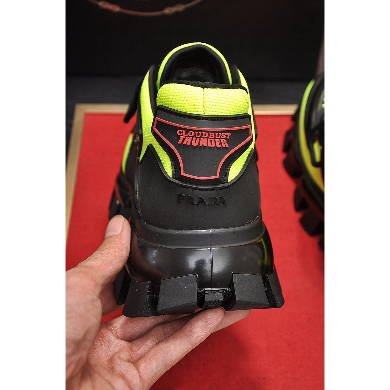 Prada Cloudbust Thunder Knit Sneakers  - PerfectKickZ