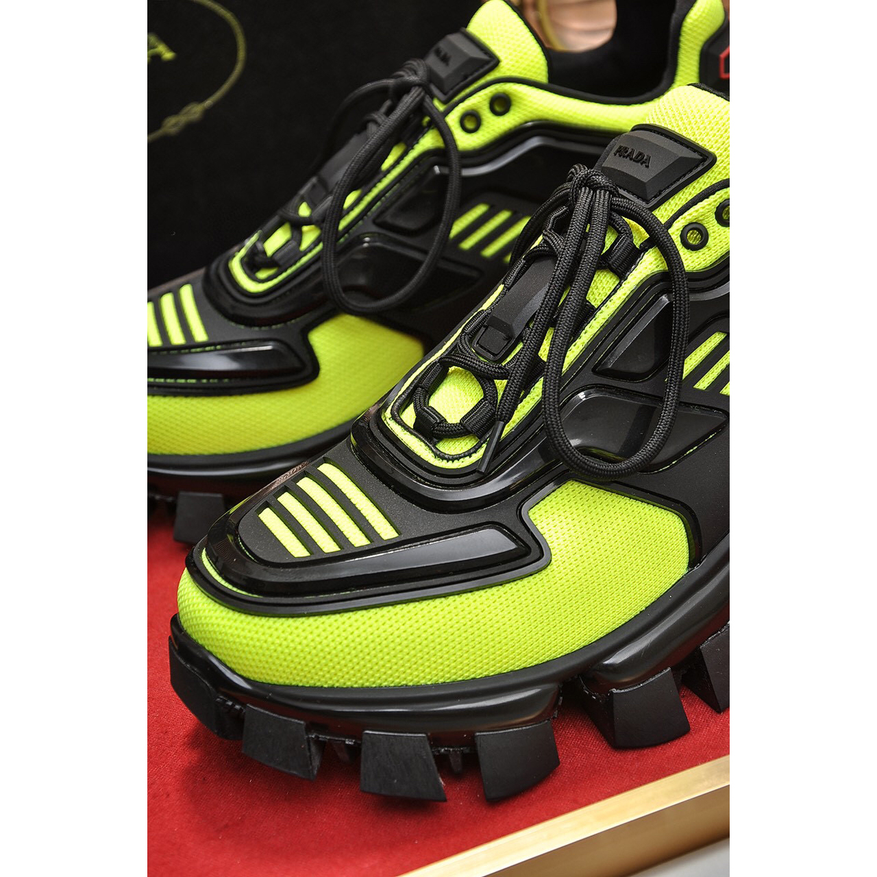 Prada Cloudbust Thunder Knit Sneakers  - PerfectKickZ