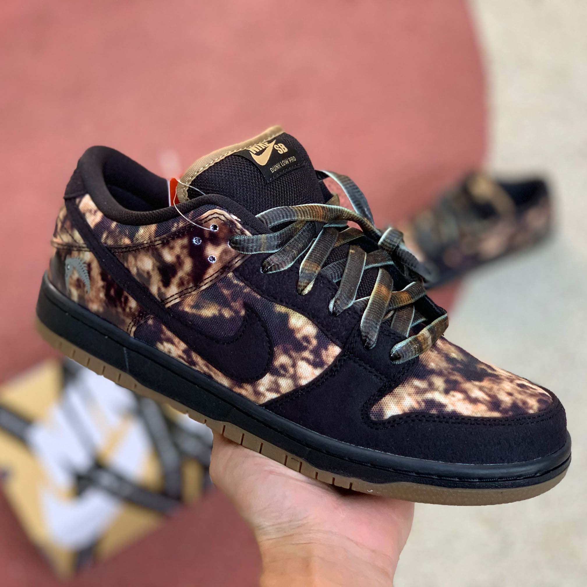 Nike Dunk SB Low Pushead Premium Pushead 2 Black/Black-Filbert 2020 Newest 536356-002 - 