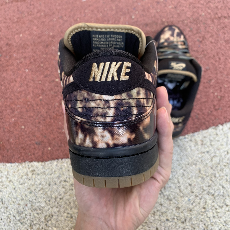 Nike Dunk SB Low Pushead Premium Pushead 2 Black/Black-Filbert 2020 Newest 536356-002 - 